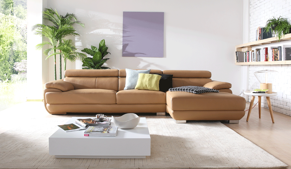 Vinelli Leather Modular Sofa main