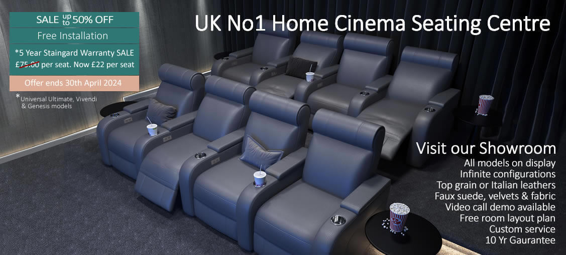Home Cinema Sofas and Chairs
