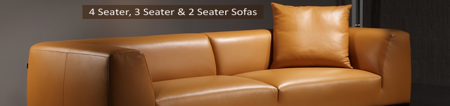 Corner Leather Sofas L Shaped, Modular Leather Corner Sofa