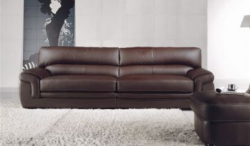 Bachelli 4 Seater Leather Sofa