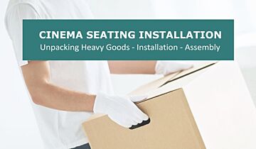 Cinema Seat Installation & Setup - 1 pc