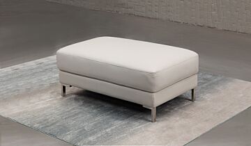 Clio Leather Footstool
