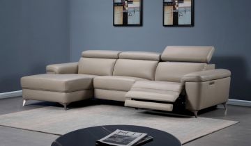 Forza Ultimate Smart Technology Corner Sofa - Top Grain Leather - In Stock