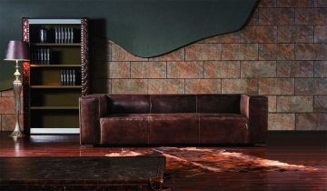 Fulham Vintage Leather - 3 Seater Sofa