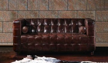 Hanover Vintage Leather - 2 Seater Sofa