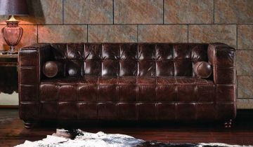 Hanover Vintage Leather - 3 Seater Sofa