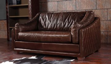 Hoxton Vintage Leather - 2 Seater Sofa