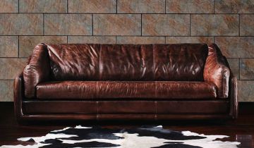 Hoxton Vintage Leather - 3 Seater Sofa