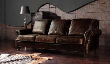 Marlebone Vintage Leather - 3 Seater Sofa