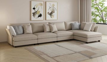 Millau Large Corner Velvet Sofa