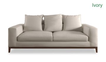 Odense 3 Seater Sofa in Ivory