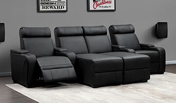 Paramount 4 Home Cinema Seating with Chaise