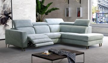 Dolcetta Faux Suede Modular Sofa 