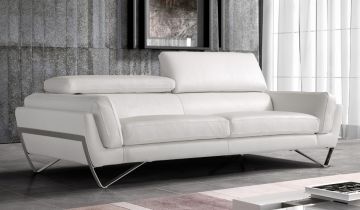 Renata Leather 3 Seater Sofa 