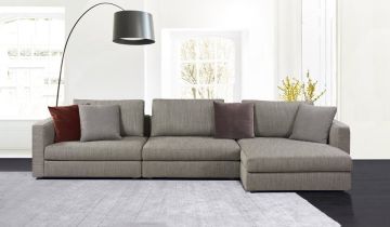 Tonini Fabric L Shape Sofa