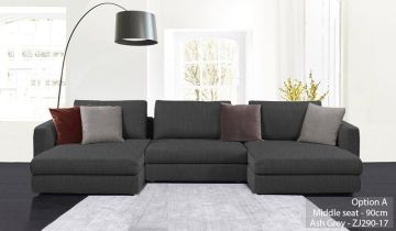 Tonini Fabric U-Shape Sofa