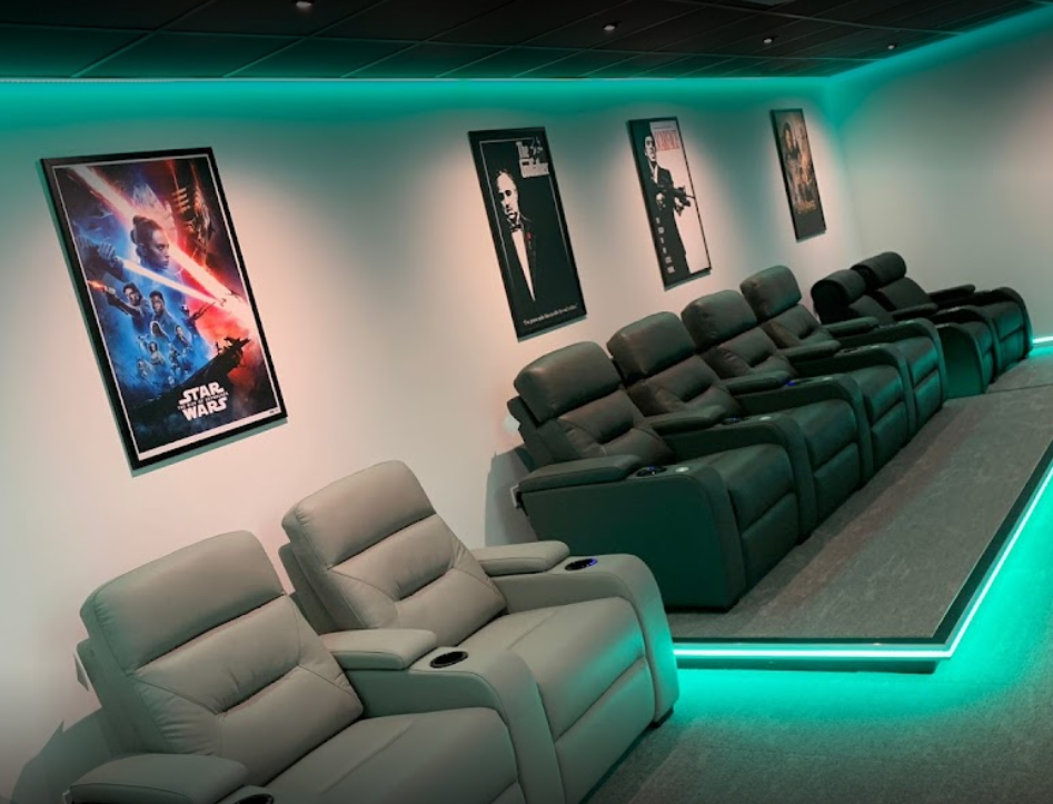 home cinema seating showroom